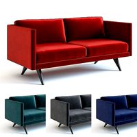 West Elm - Brooklyn Velvet Sofa