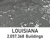 Louisiana - 2057368 3D Buildings