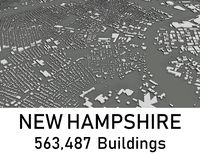 New Hampshire - 563487 3D Buildings