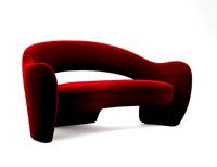 Vladimir Kagan WYSIWYG LOVESEAT 214