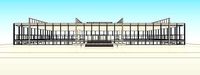CROWN HALL 3D