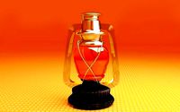 Model Glass Oli Lamp