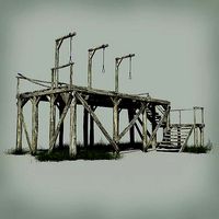 Medieval Gallows