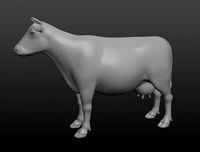 Cow base mesh