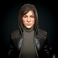 stylized woman