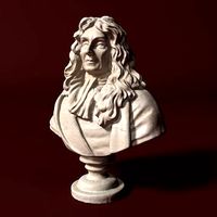 Jean de La Fontaine Bust