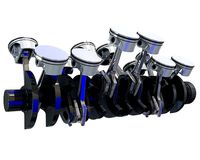 V12 Engine Cylinders