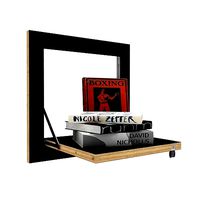 AMBIVALENZ FLAPPS  Folding plywood wall shelf 3d model