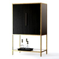 Crate and Barrel Oxford Bar Cabinet