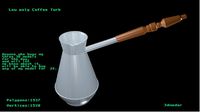 Low poly Coffee Turk