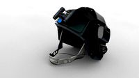 SiFi Military Helmet 3d Modeling Whit Night Vision Device