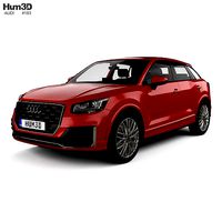 Audi Q2 S-Line with HQ interior 2017