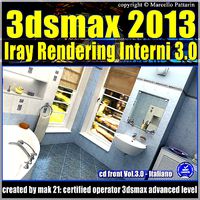 3ds max 2013 Iray Rendering interni cd front Vol 3