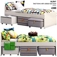 Slakt bed 2 options Ikea