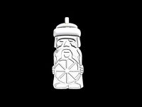 PAGAN SLAVIC IDOL pendant tin
