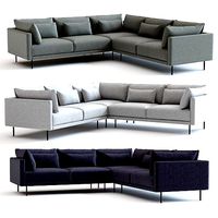 West Elm Halsey L-Shaped Sectional Sofa