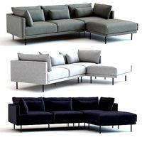 West Elm Halsey 3-Piece Sectional