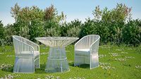 TIBIDABO Armchairs and table Outdoor Furniture Anima Domus