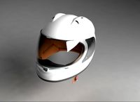 RACER HELMET 3D Model