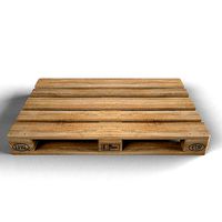 EURO PALLET EPAL 3d model