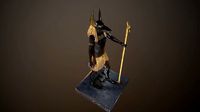Anubis statue