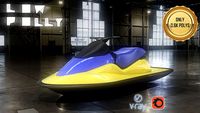 Jet Ski Low Poly