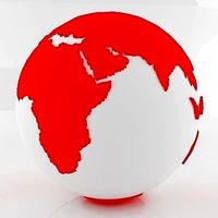 Red World Sphere