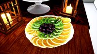 Sliced fruits Norvedem food