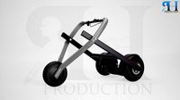 3D Baby Trolly Model