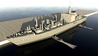 JMSDF Supply ship Mashu