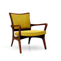 Vladimir Kagan Sculpted Pull Up chair 175C