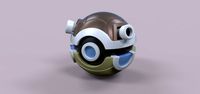 Pokeball Blastoise | 3D