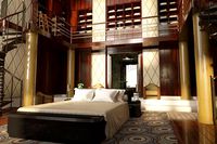 Bedrom interior scene