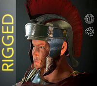 Roman Soldier Rigged