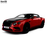 Bentley Continental GT Supersports Convertible 2017