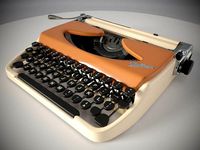 Portable typewriter Kolibri