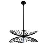 Suspension Libellule noir