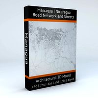 Managua Road Network and Streets