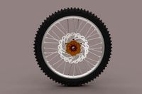 Motorbike front weel