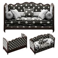 Sofa bed Sevigne day bed from of French company Moissonnier