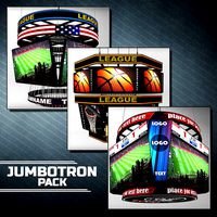 Jumbotron scoreboard sport pack