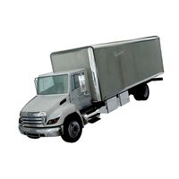 Hino 338 low poly box truck