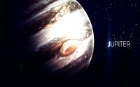 Jupiter and its 4 moons