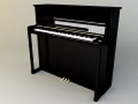 Piano 3D Model