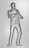 Clarinet Player | 3D