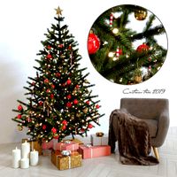 Cristmas tree and armchair