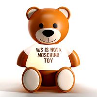Kartell Moschino bear toy lamp