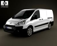 Citroen Jumpy Panel Van L2H1 2011 3D Model