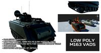 Low Poly M163 VADS