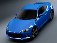 Subaru BRZ 3D Model